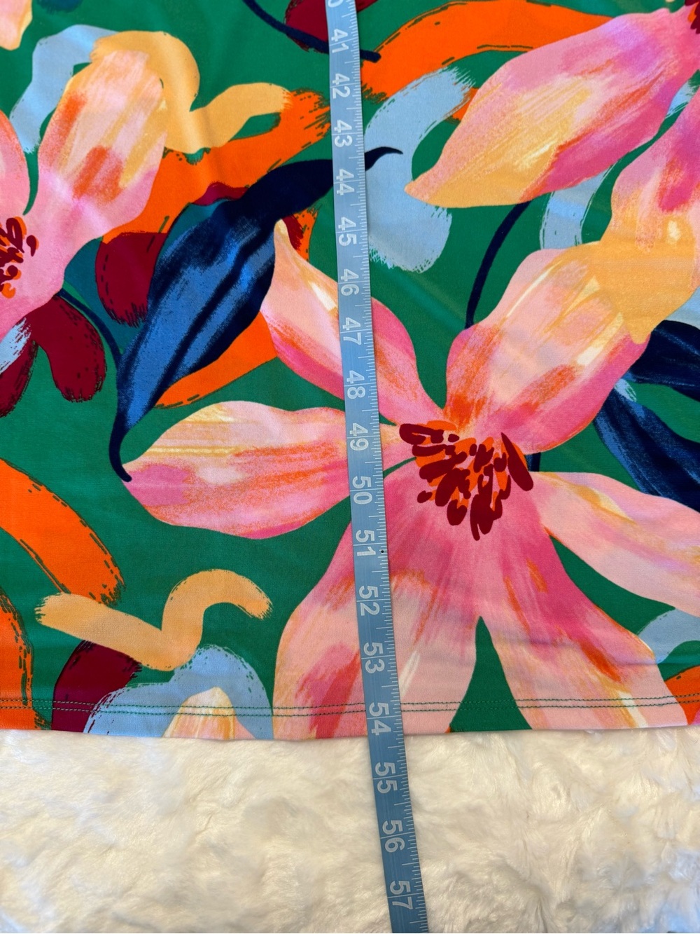 Pappagallo Tropical Floral V-Neck Maxi In Size Large - Picture 15 of 15